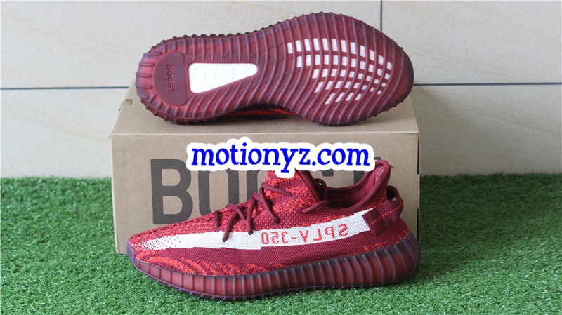 Adidas Yeezy Boost 350 V2 Teach Red Custom